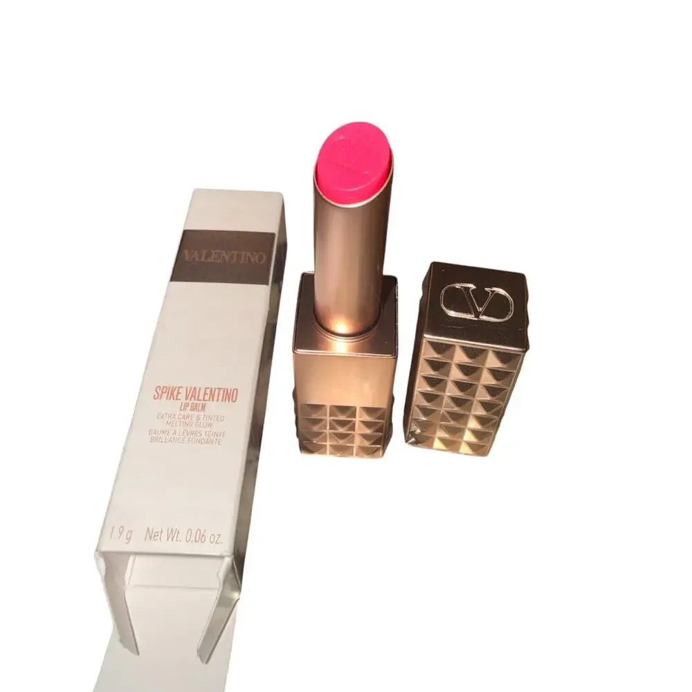 Valentino Spike Buttery Matte Lip Color Lipstick Pink Is Punk 302R NEW IN BOX